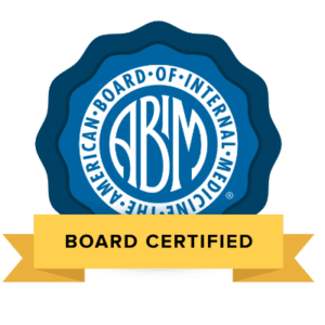 The American Board of Internal Medicine seal